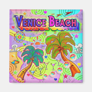 Venice Beach Vacation Target Magnet