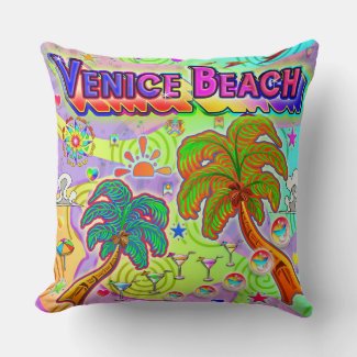 Venice Beach Vacation Target Pillow