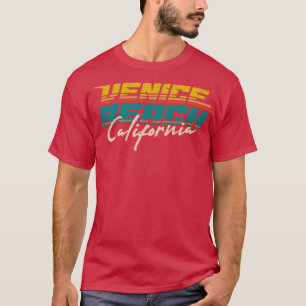 Venice Beach vintage sun sunset retro 80s eighties T-Shirt