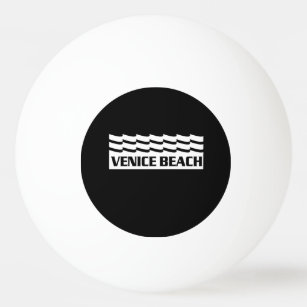 Venice Ping Pong Table Tennis Zazzle Venice Beach Waves Ping Pong Ball