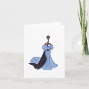 Venice Blue Thank You Card