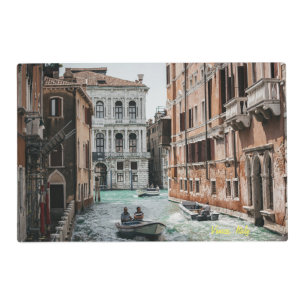 Venice Boat Canal Placemat