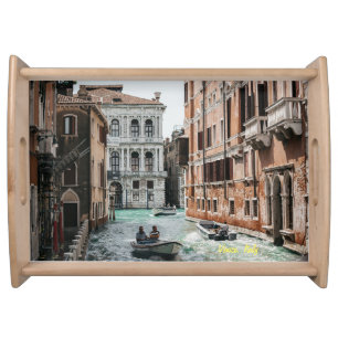 Venice Boat Canal Serving Tray