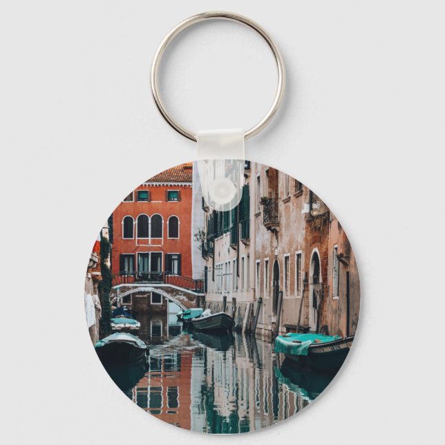 Venice Boats               Keychain (Front)