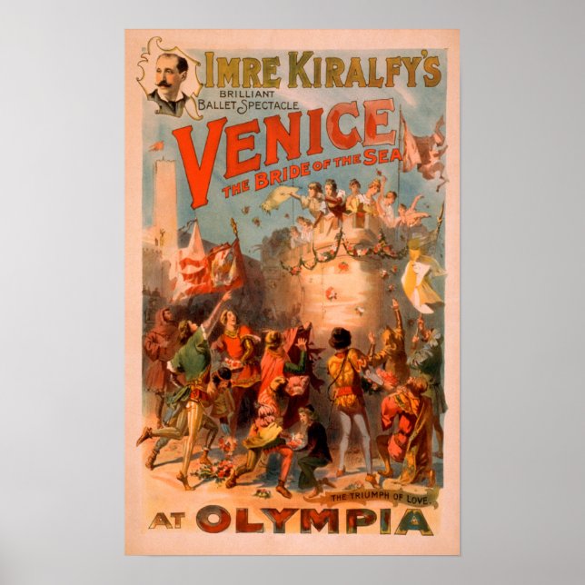 Venice, Bride of the Sea at Olympia Ballet Poster (Front)