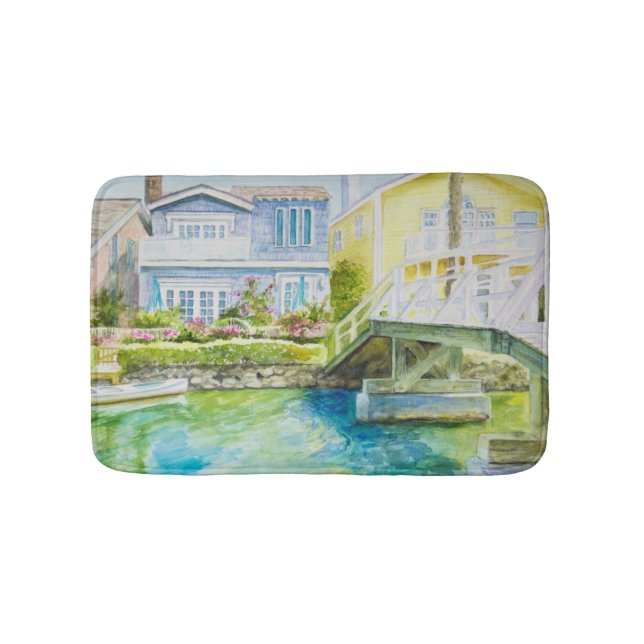 Venice Bridge Bath Mat (Front)