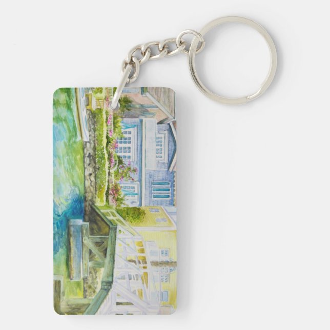Venice Bridge Keychain (Back)