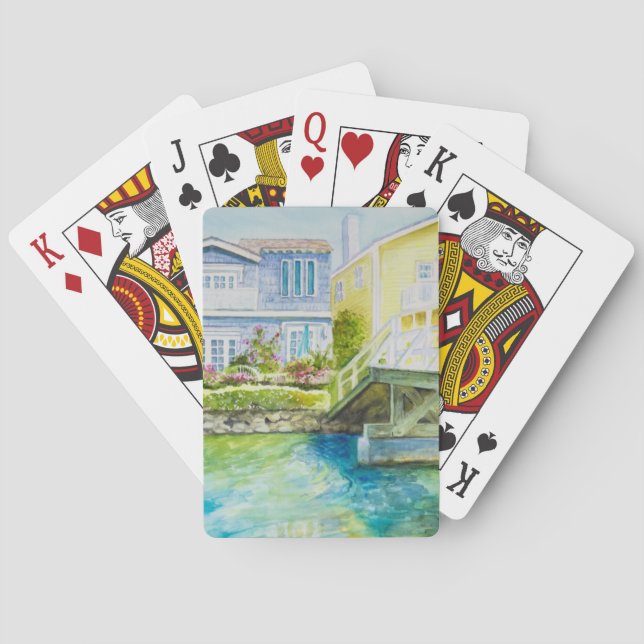 Venice Bridge Poker Cards (Back)