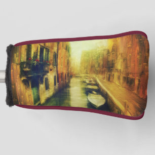 Venice Canal Balcony Painting Golf Head Cover