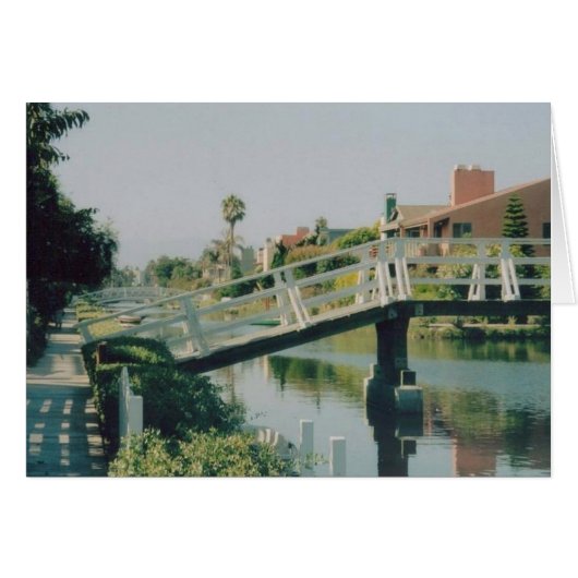 Venice Canal -California Cards (Front Horizontal)
