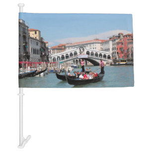 Venice Canal Car Flag