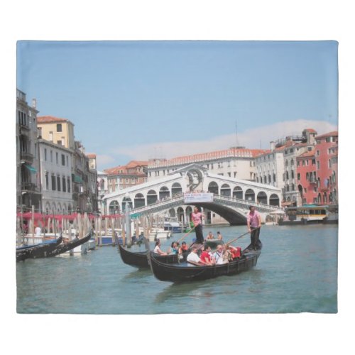 Venice Canal Duvet Cover
