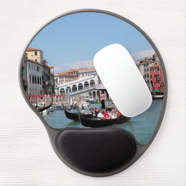 Venice Canal Gel Mouse Pad (Left Side)