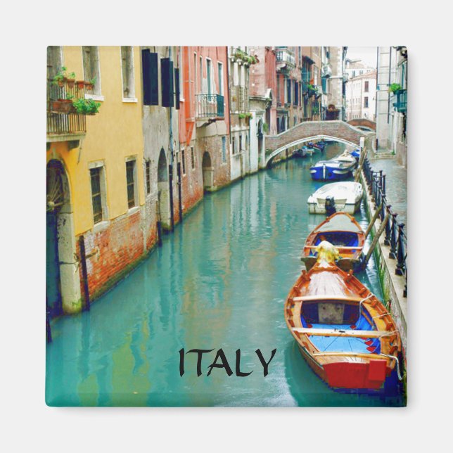 VENICE CANAL, ITALY MAGNET (Front)