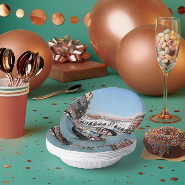 Venice Canal Paper Bowls (Multi)