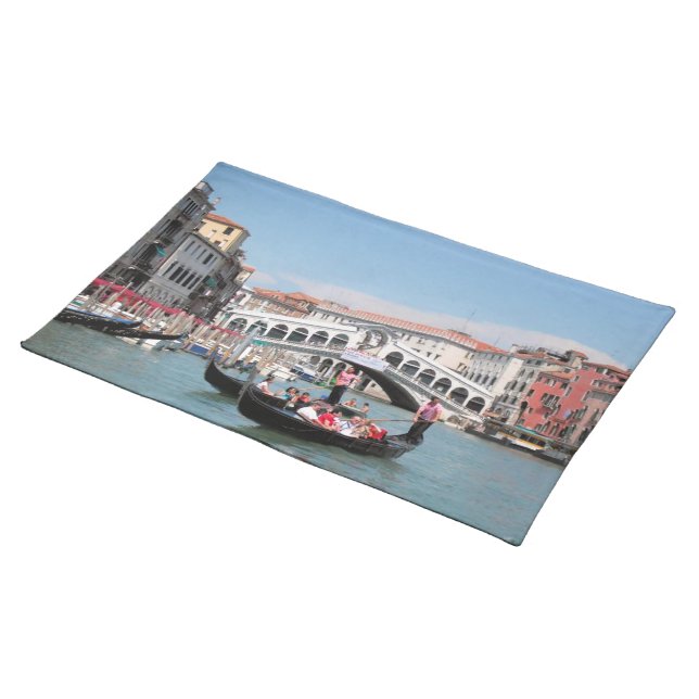 Venice Canal Placemat (On Table)