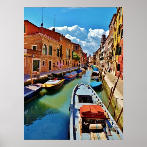 Venice Canal Poster