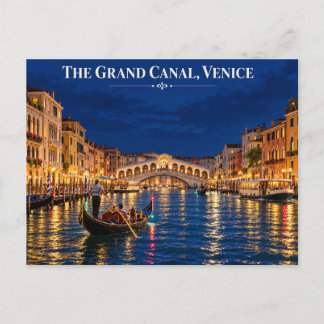 Venice Canals Day View Postcard