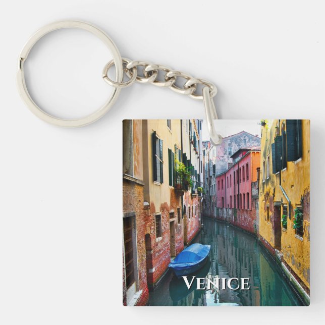 Venice Canals Italy Keychain (Front)