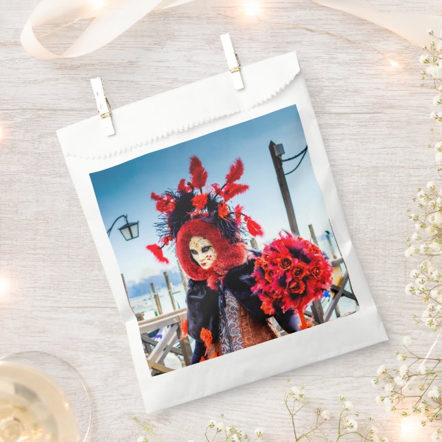 Venice carnival  favor bag (Clipped)