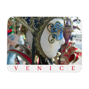 Venice Carnival mask fridge magnet
