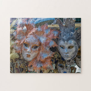 Venice Carnival masks puzzle