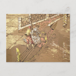 Venice Carnival Postcard