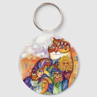 Venice cat keychain