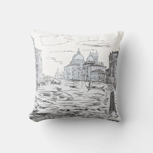 Venice . City on the water Throw Pillow