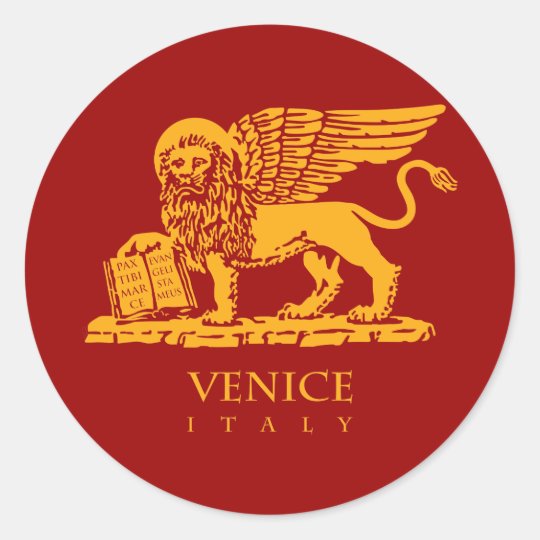 thumbnail image 2 of Venice Italy Flag Coat Of Arms Car Sticker – Multicolored Decal By Akacha 2 of 6