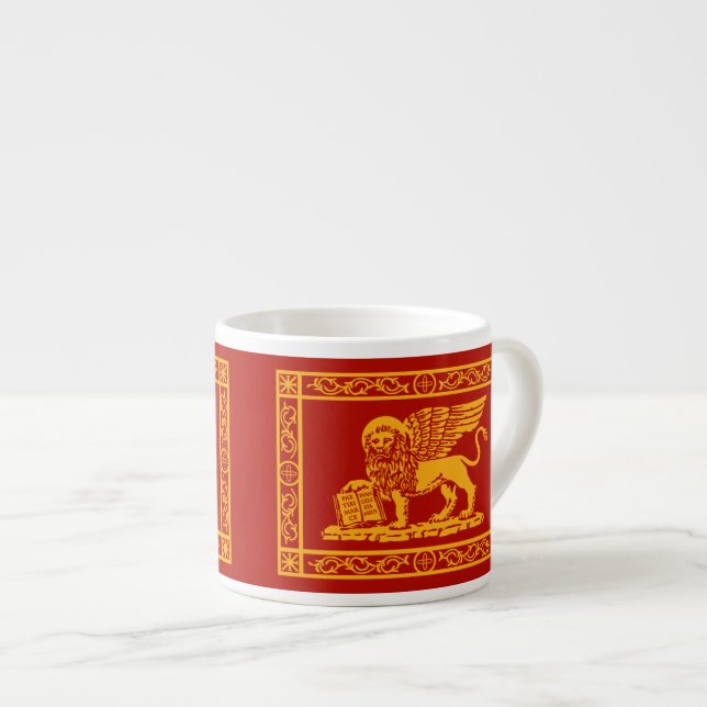 Venice Coat of Arms Espresso Cup (Front Right)