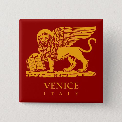 Venice Coat of Arms Pinback Button