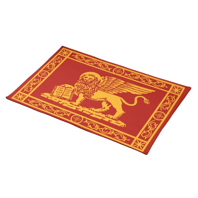 Venice Coat of Arms Placemat (On Table)