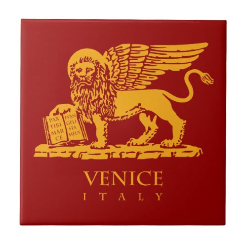 Venice Coat of Arms Tile