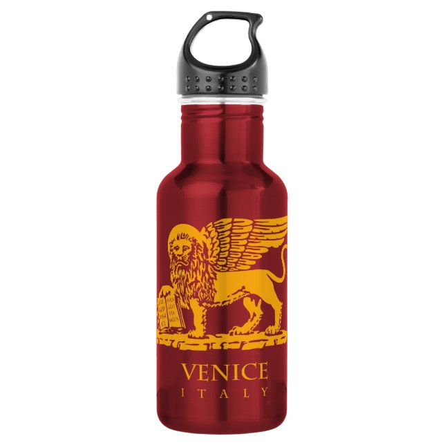 Venice Coat of Arms Water Bottle (Front)