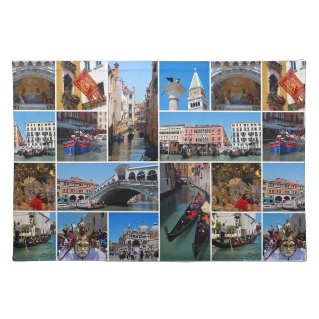 Venice collage placemat (Front)