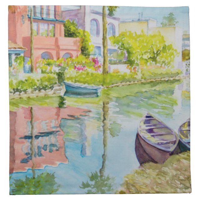 Venice Colors Cloth Napkin (Front)