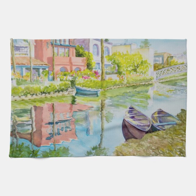 Venice Colors Kitchen Towel (Horizontal)