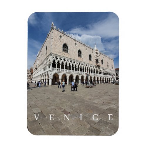 Venice Doge Palace view fridge magnet