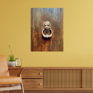 Venice Door Knocker  Poster