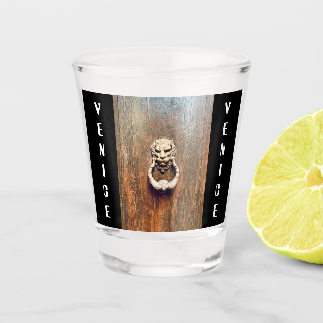 Venice Door Knocker Shot glass (Front)
