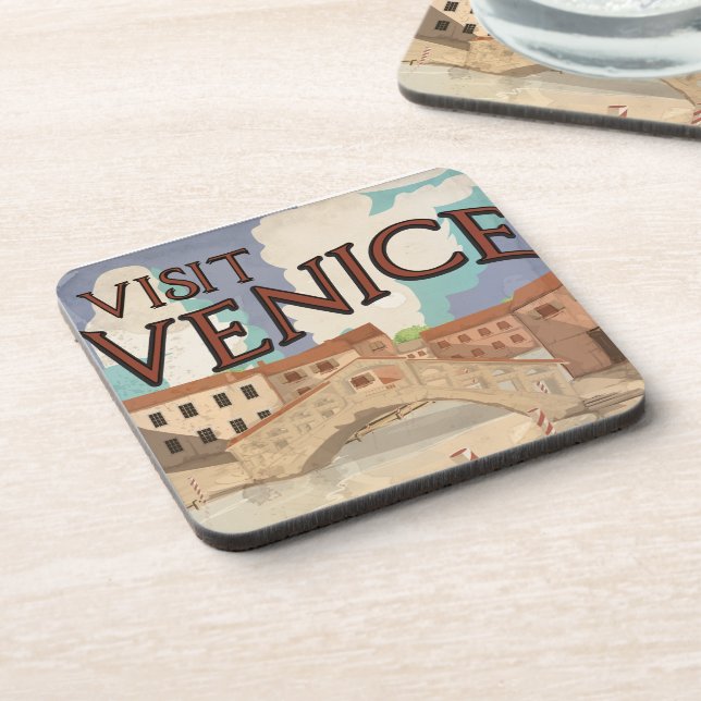 Venice Drink Coaster (Left Side)