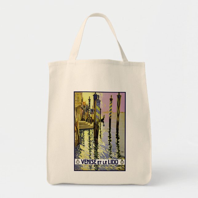 Venice et le Lido Tote Bag (Front)