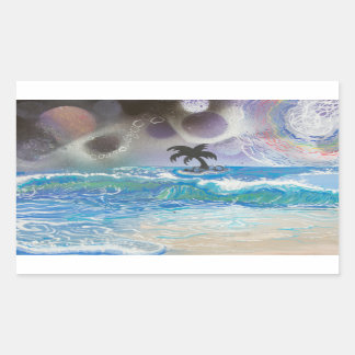 "Venice Fall"- 4.5"x 2.7" Glossy Sticker