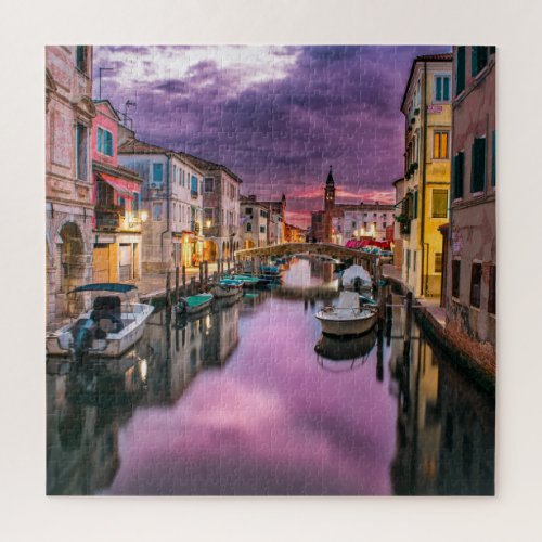 Venice famous canal Italy Jigsaw Puzzle