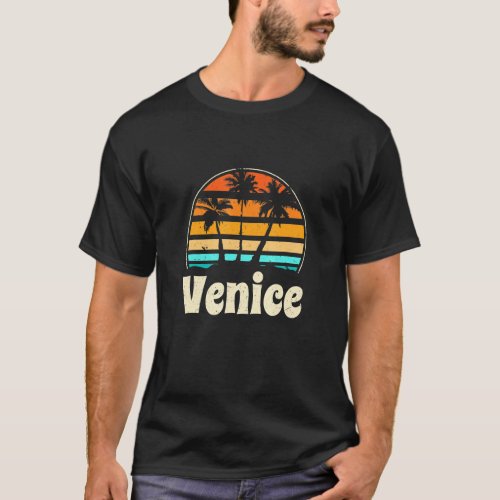 Venice Florida Beach Fl Beach Bum Us Cities Summer T_Shirt