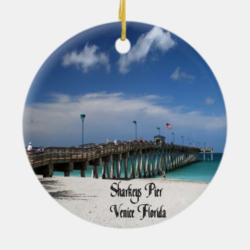 Venice Florida Ceramic Ornament