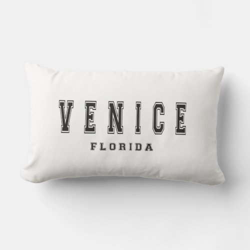 Venice Florida Lumbar Pillow
