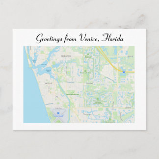 Venice, Florida postcard