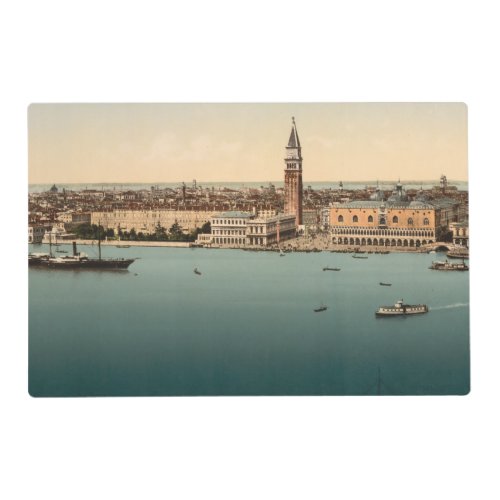Venice General View Venice Italy Placemat